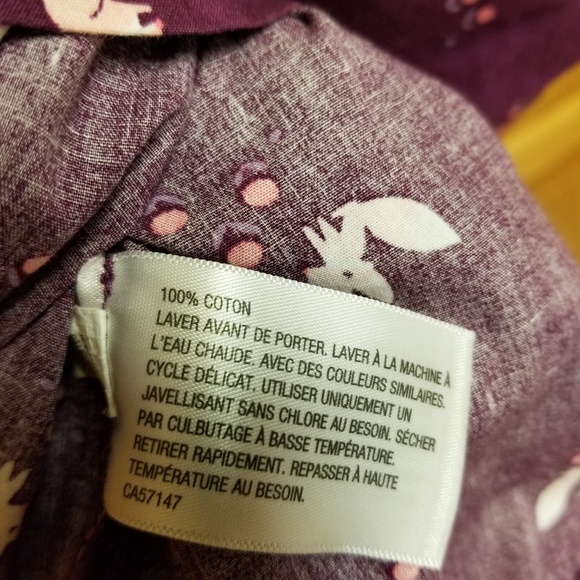 Toddler Purple Fox Dress 3T - Picture 4 of 4